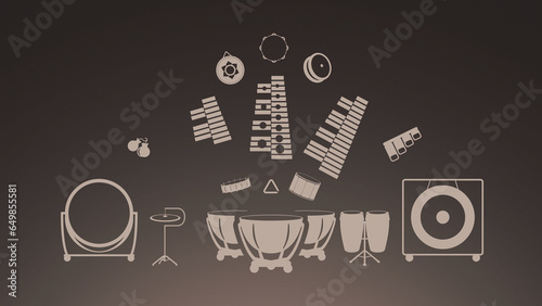 Orchestra Wallpaper - Percussion