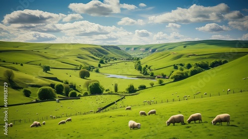england rolling english hills illustration countryside rural, scenic hill, trees grass england rolling english hills