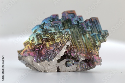 Crystals of mineral bizmut