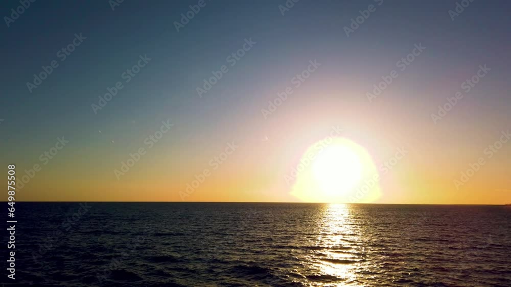 Sonnenuntergang bei der Überfahrt nach Schweden Sonnenuntergang bei der Überfahrt nach Schweden