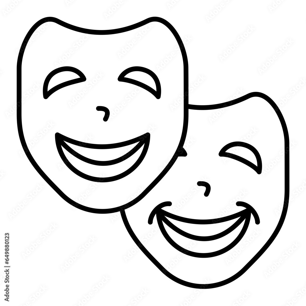 comedy mask comedy mask
