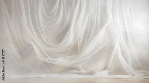 White Silk Backdrop
