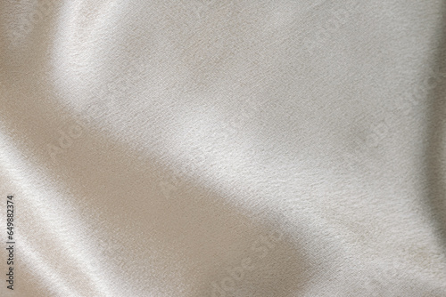 Silvery smooth silk texture of beauty silk
