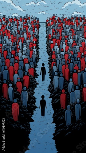 Blue Red and Black, the Odd One out, zombies.