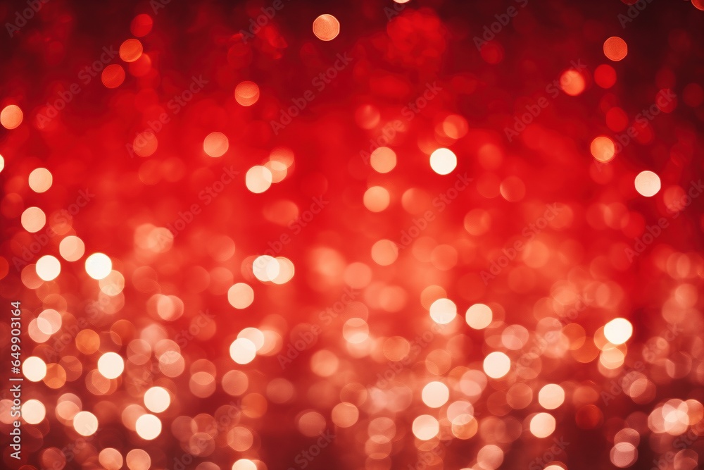 abstract background of festive lights red abstract background of festive lights red