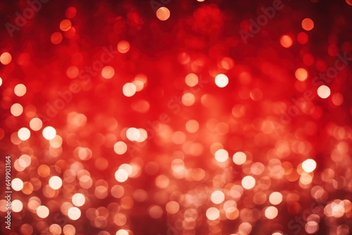 abstract background of festive lights red
