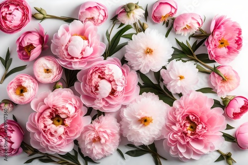 bouquet of pink roses Created with AI
