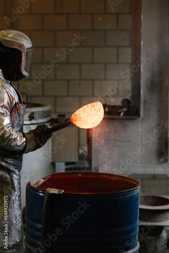 Inside a bronze foundry in the netherlands