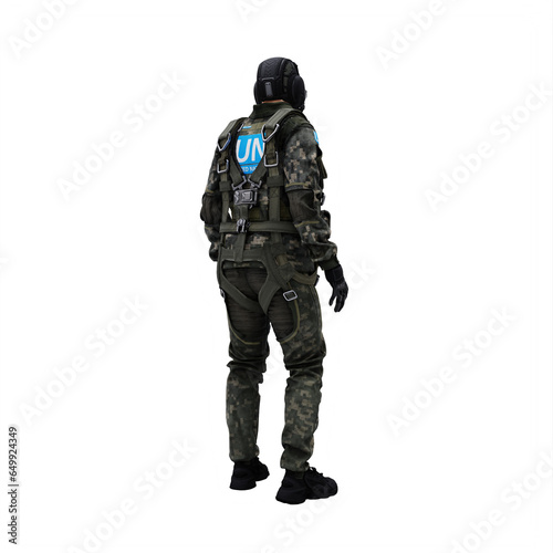futuristic soldier