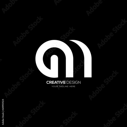 G M creative branding monogram logo