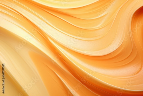 An up-close view of a background with swirling patterns in shades of orange and yellow. This versatile image can be used for various design projects.