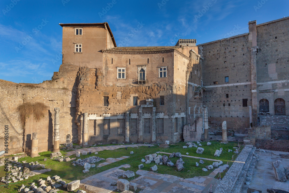 Forum of Augustus in Rome, Italy