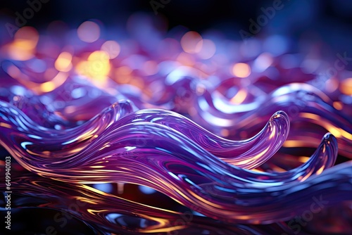 glowing purple background