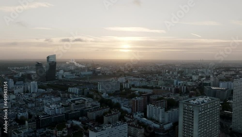 Paris 13th: Aerial charm showcases architectural variety and the pulsating energy of this global city. photo