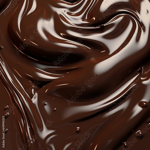 Melted Chocolate Background