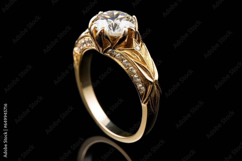Diamond ring single. Luxury love. Generate Ai Diamond ring single. Luxury love. Generate Ai