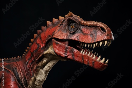 Dinosaur animal. Park era scary. Generate Ai