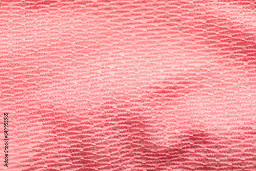 Closeup view of woven coral...