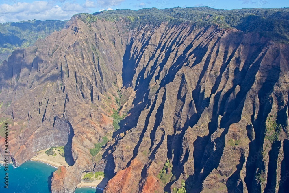 As our last activity in Kauai, we took a flight around the island with Wings Over Kauai for seeing the beautiful sights of the island and the breathtaking Na Pali Coast, whose true beauty can only be 