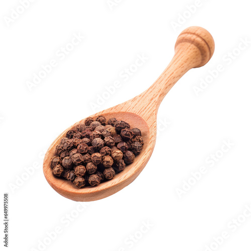 A Wooden Spoon of Peppercor...