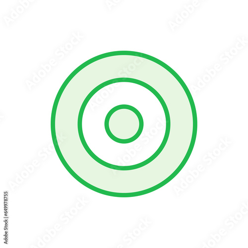 Target icon set. goal icon vector. target marketing icon vector