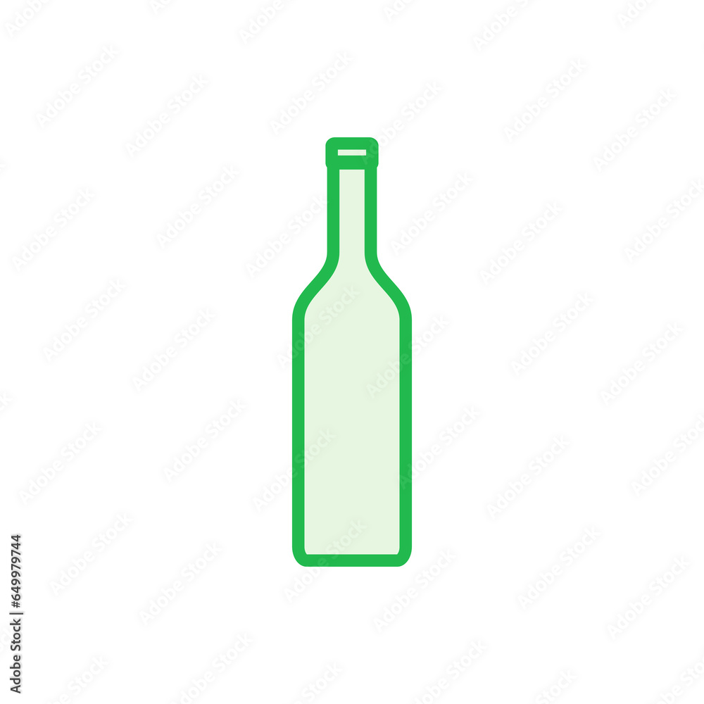 Bottle icon set. bottle vector icon Bottle icon set. bottle vector icon