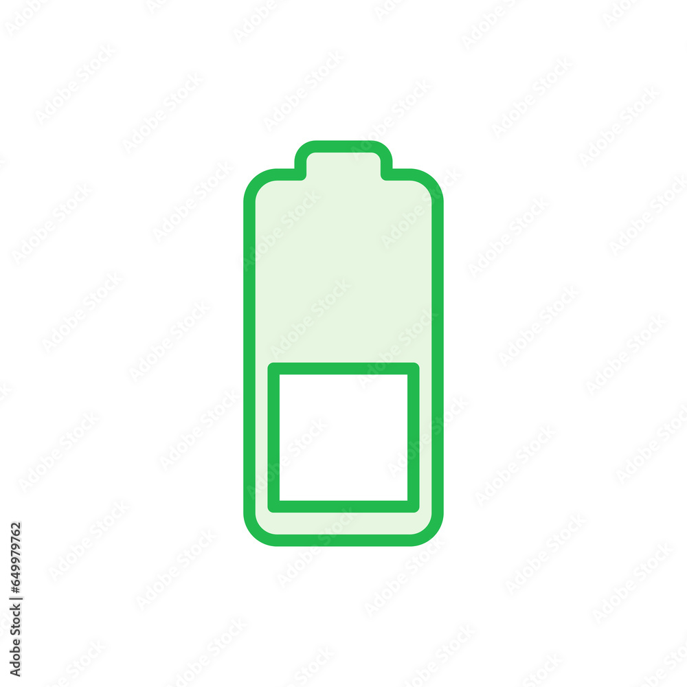 Battery icon set. battery charge level. battery charging icon Battery icon set. battery charge level. battery charging icon