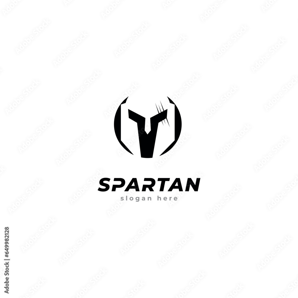 simple helm spartan strong logo simple helm spartan strong logo