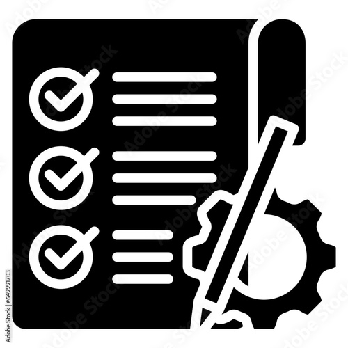 Method icon often used in design, websites, or applications, banner, flyer to convey specific concepts related to Assessment, educational, evaluative, and analytical purposes.