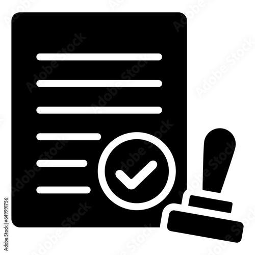 Validation icon often used in design, websites, or applications, banner, flyer to convey specific concepts related to Assessment, educational, evaluative, and analytical purposes.