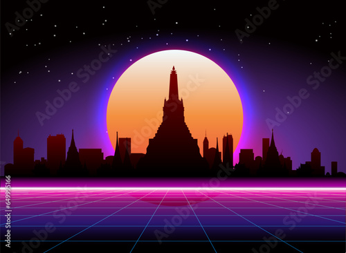 Digital view of Thailand