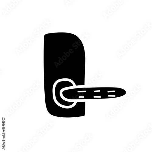 doorknob silhouette