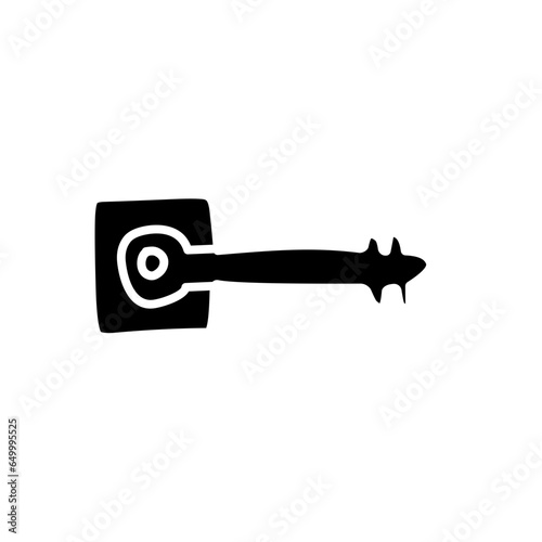 doorknob silhouette