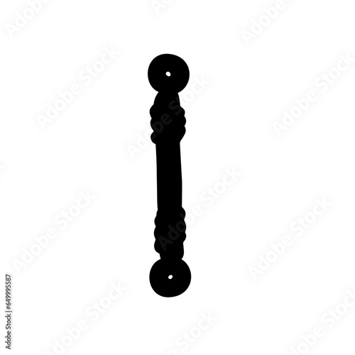 doorknob silhouette