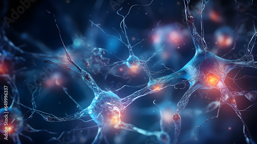 Neurological Marvel: Brain Synapse in Action