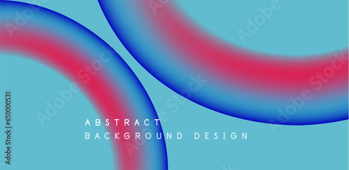 Abstract vector backdrop with fluid, geometric elements. Harmonious blend of form and color, evoking dynamic and captivating visual landscape for wallpaper, banner, background, landing page