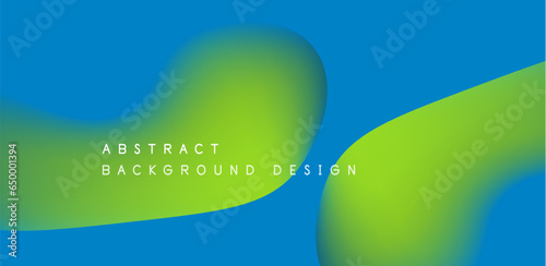 Abstract vector backdrop with fluid, geometric elements. Harmonious blend of form and color, evoking dynamic and captivating visual landscape for wallpaper, banner, background, landing page