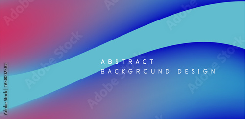 Abstract vector backdrop with fluid, geometric elements. Harmonious blend of form and color, evoking dynamic and captivating visual landscape for wallpaper, banner, background, landing page