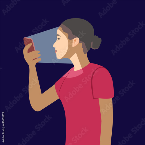 The screen on your mobile device or computer normally emits a blue light that's fine for daytime use but can disrupt your sleep at night. That's because blue light stimulates your brain and fools it.