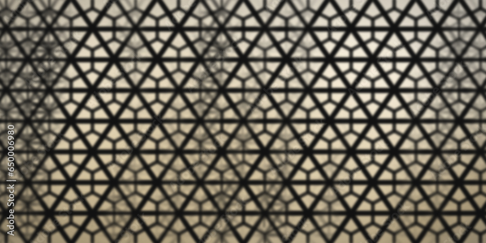 Fototapeta premium Blur Seamless geometric pattern background with Blur Style Effect