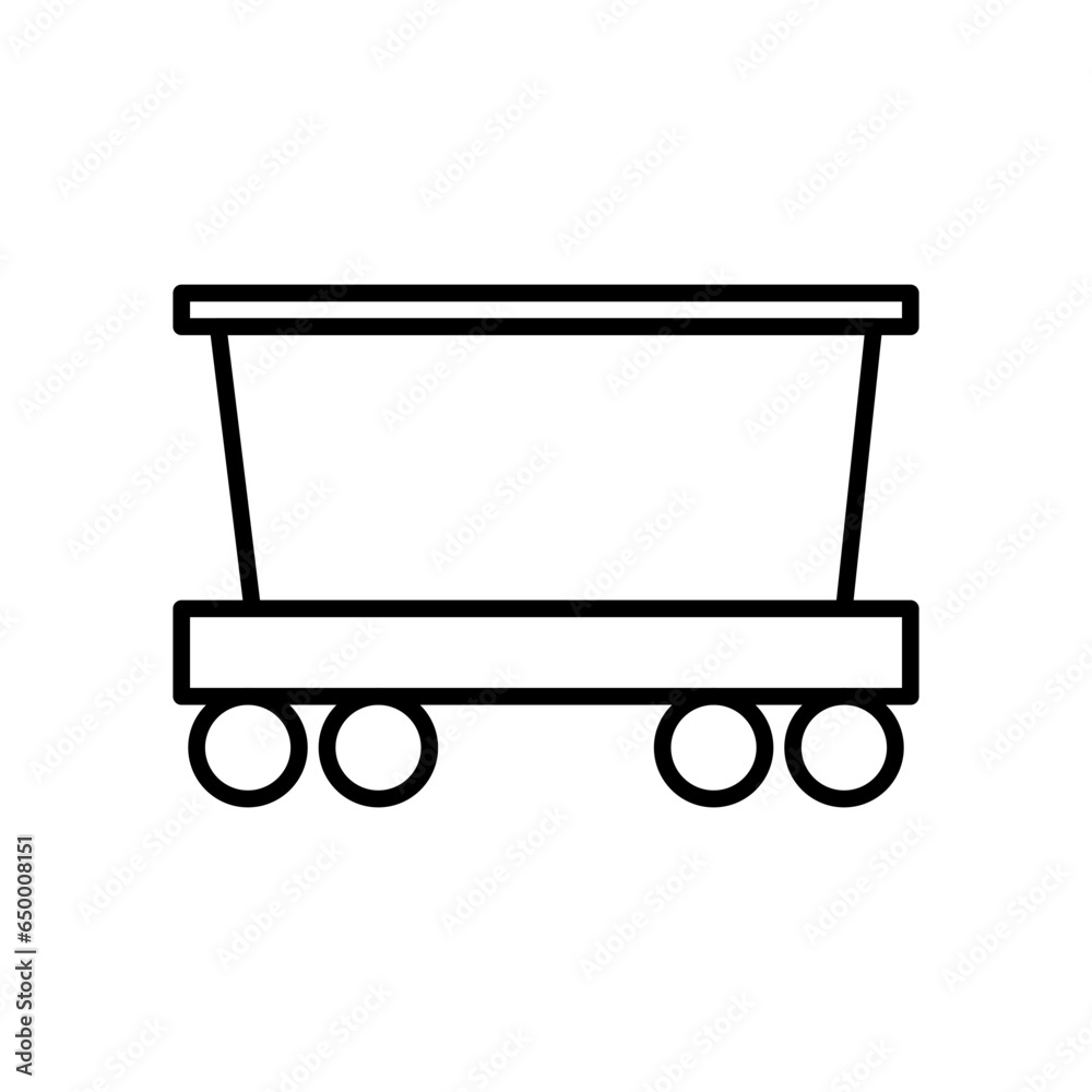 mine line icon mine line icon