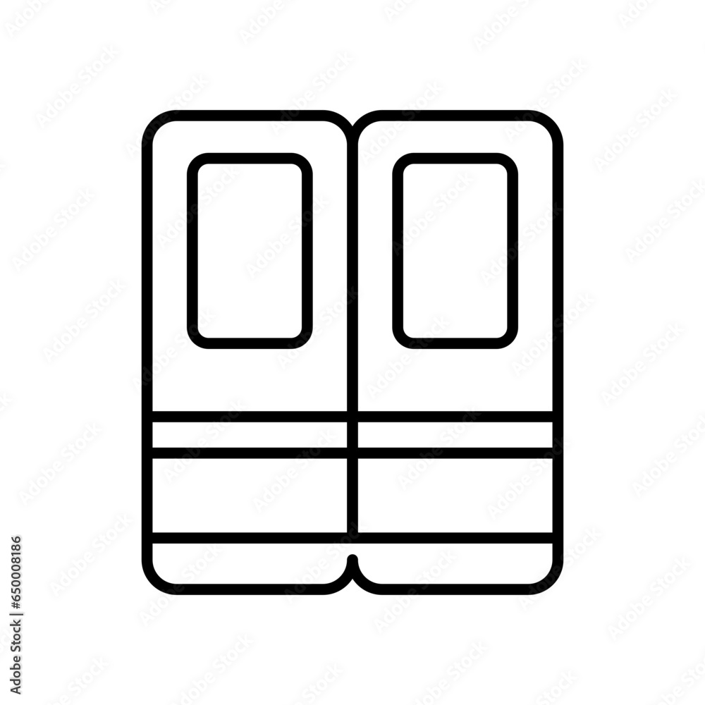 train line icon train line icon