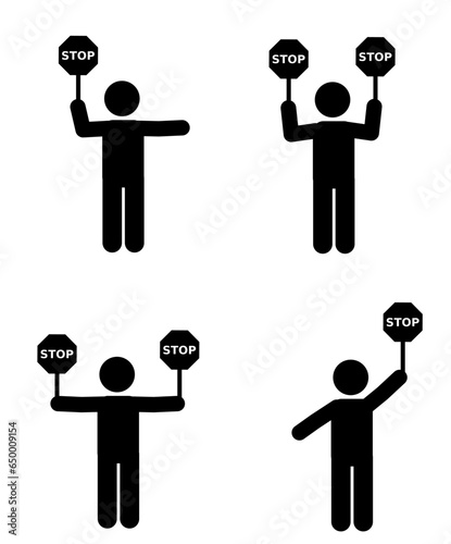 Stop Vector Art, Icons, Graphics and illustration
