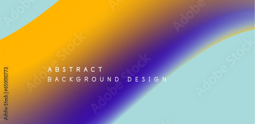 Abstract vector backdrop with fluid, geometric elements. Harmonious blend of form and color, evoking dynamic and captivating visual landscape for wallpaper, banner, background, landing page