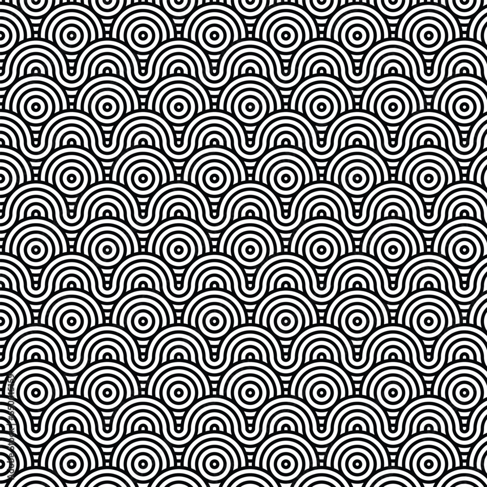 abstract seamless pattern.Modern geometric background