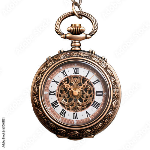 Timeless Keepsake: The Vintage Pocket Watch - Created with Generative AI Technology 