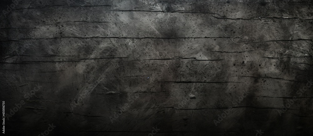 Distressed black grunge background with scratched texture - obrazy, fototapety, plakaty 