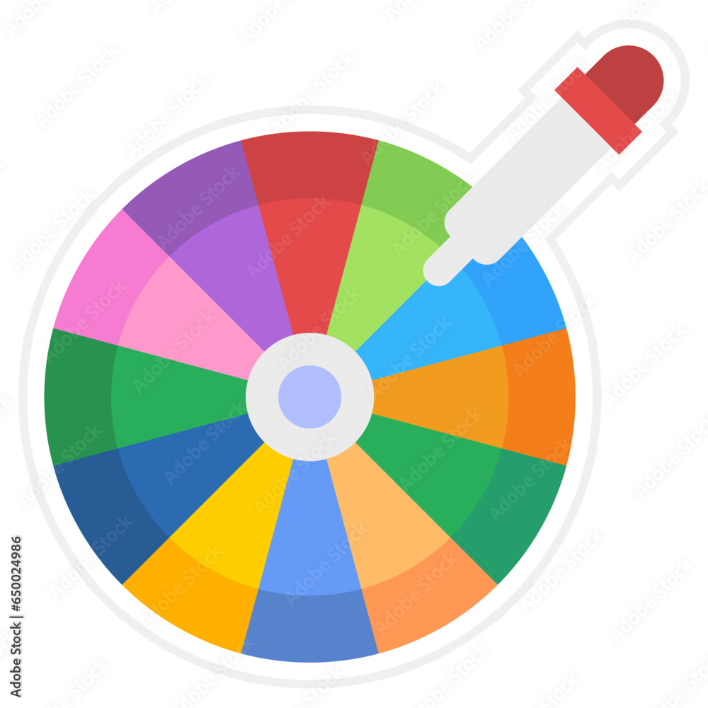 Obraz premium Color selection Icon