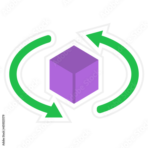 Free Download 3d view Icon - GFXLoad