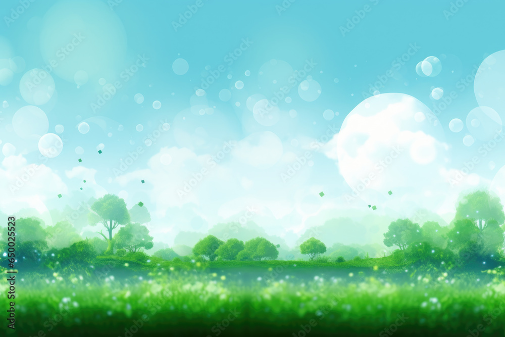 Serene picture of beautiful field covered in lush green grass and surrounded by tall trees. Perfect for nature lovers and outdoor enthusiasts. Serene picture of beautiful field covered in lush green grass and surrounded by tall trees. Perfect for nature lovers and outdoor enthusiasts.